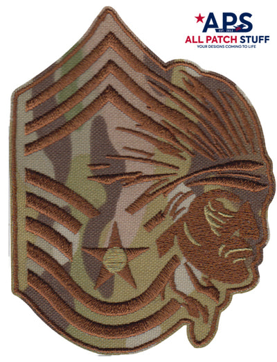 USAF Chief Master Sgt (CMSgt) - Male OCP Patch